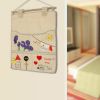 [Sleeping Dog] Ivory/Wall Hanging/Wall Organizers/Wall Pocket/ Hanging Baskets (15*18)